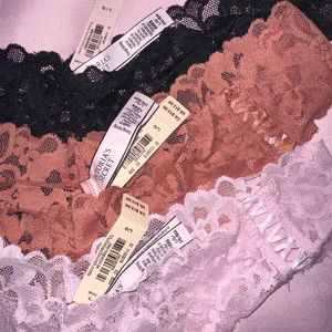 Victoria's Secret Lace Thongs